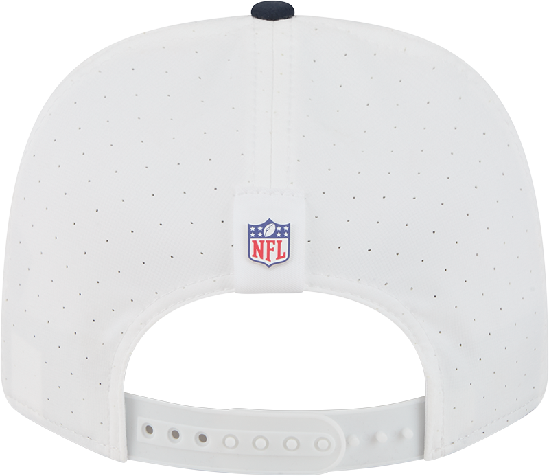 Chicago Bears New Era White/Navy Secondary Logo 2025 NFL Training Camp 9SEVENTY Adjustable Hat for Men product image 6,