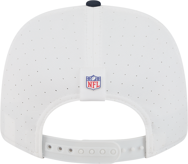 Chicago Bears New Era White/Navy 2025 NFL Training Camp 9SEVENTY Adjustable Hat for Men product image 6, provided for visual