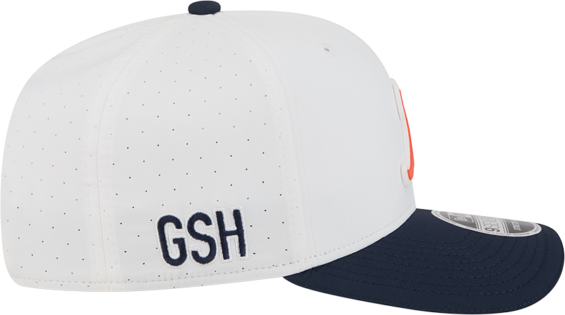Chicago Bears New Era White/Navy B 2025 NFL Training Camp 9SEVENTY Adjustable Hat for Men product image 4, provided for
