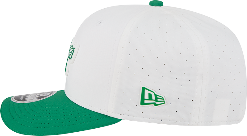 Philadelphia Eagles New Era White/Kelly Green 2025 NFL Training Camp 9SEVENTY Adjustable Hat for Men product image 4,