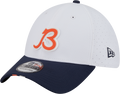 Chicago Bears New Era B White/Navy 2025 NFL Training Camp 39THIRTY Flex Hat for Men product image 1, provided for visual