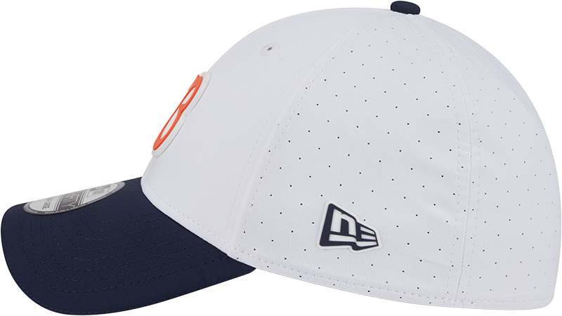Chicago Bears New Era B White/Navy 2025 NFL Training Camp 39THIRTY Flex Hat for Men product image 4, provided for visual