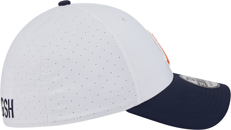Chicago Bears New Era B White/Navy 2025 NFL Training Camp 39THIRTY Flex Hat for Men product image 5, provided for visual