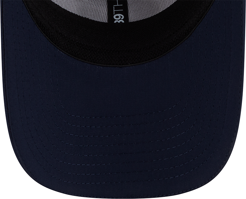 Chicago Bears New Era White/Navy Secondary 2025 NFL Training Camp 9FORTY M-Crown Adjustable A-Frame Hat for Men product