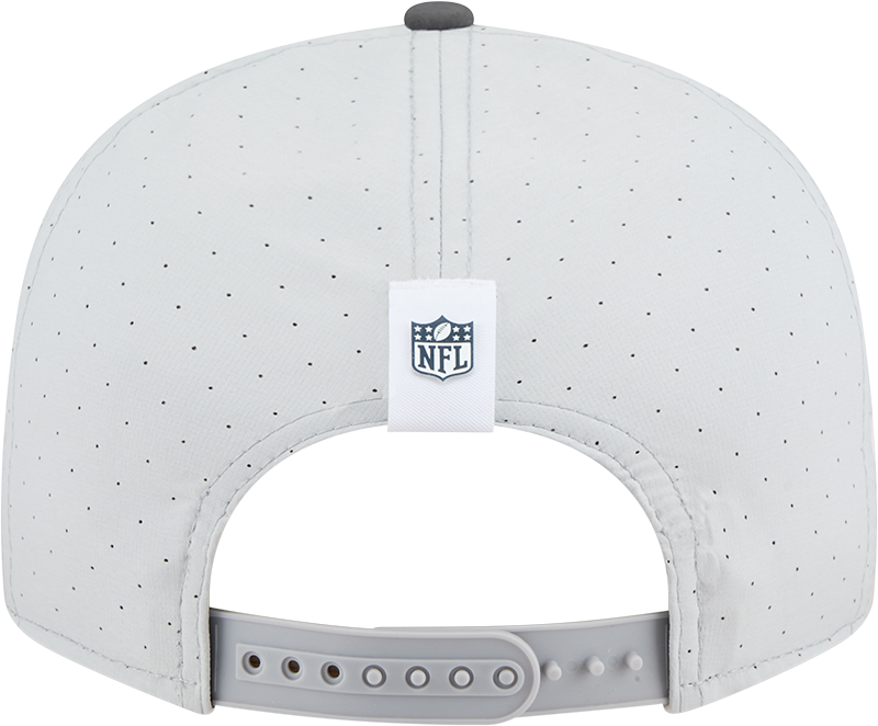 Chicago Bears New Era Gray/Graphite 2025 NFL Training Camp Split Panel 9FIFTY Snapback Hat for Men product image 6, provided