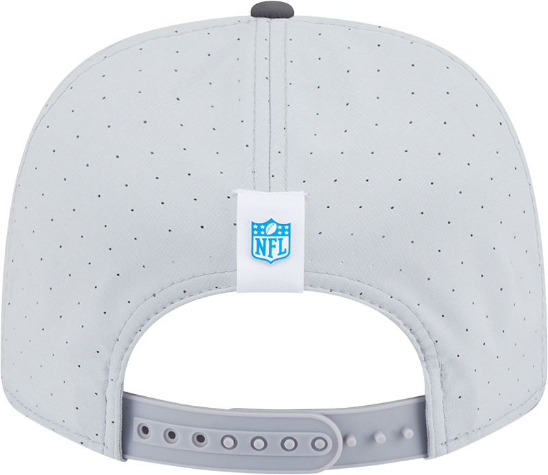 Detroit Lions New Era Gray/Graphite 2025 NFL Training Camp 9SEVENTY Adjustable Hat for Men product image 6, provided for