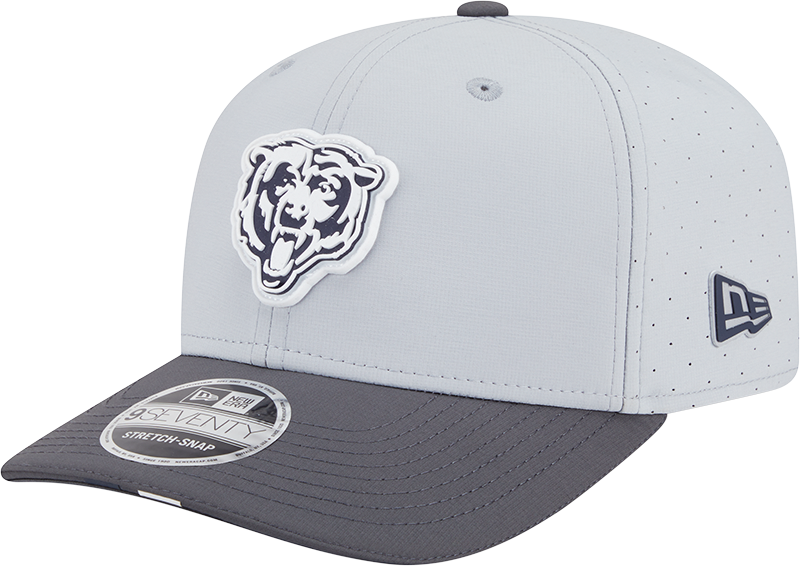 Chicago Bears New Era Gray/Graphite 2025 NFL Training Camp 9SEVENTY Adjustable Hat for Men product image 1, provided for