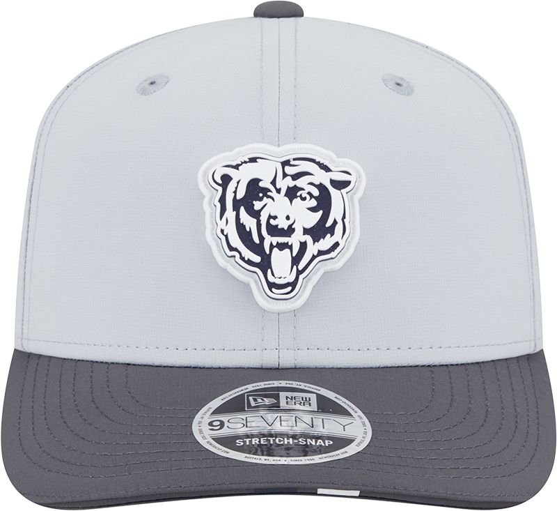 Chicago Bears New Era Gray/Graphite 2025 NFL Training Camp 9SEVENTY Adjustable Hat for Men product image 2, provided for