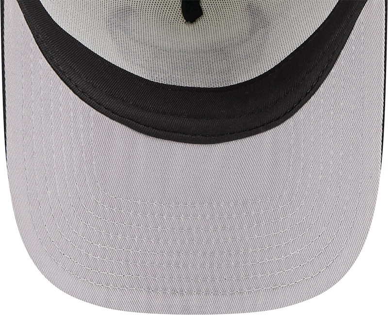 Chicago Bulls New Era Banner A-Frame Trucker 9FIFTY Snapback Hat product image 7, provided for visual reference and product