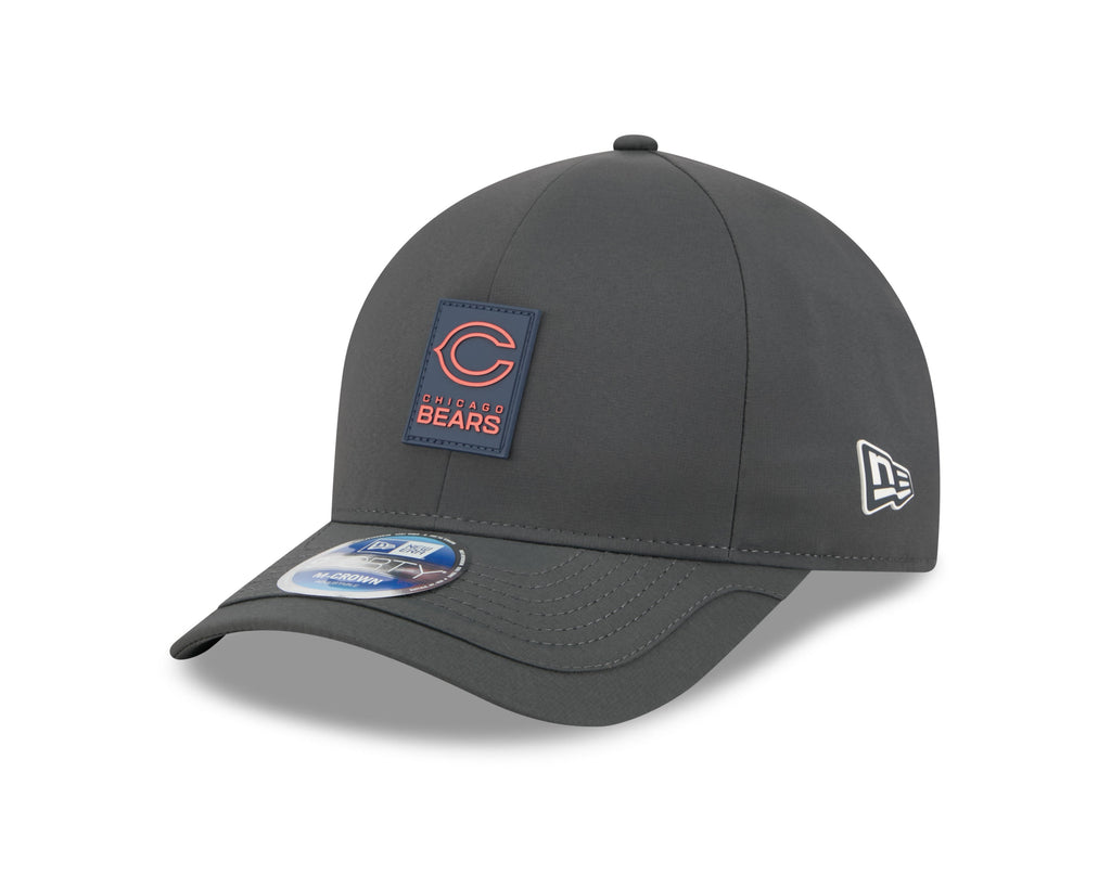 Chicago Bears New Era C Graphite 2025 NFL Sideline Cold 9FORTY M-Crown Adjustable Hat for Men product image 3, provided for