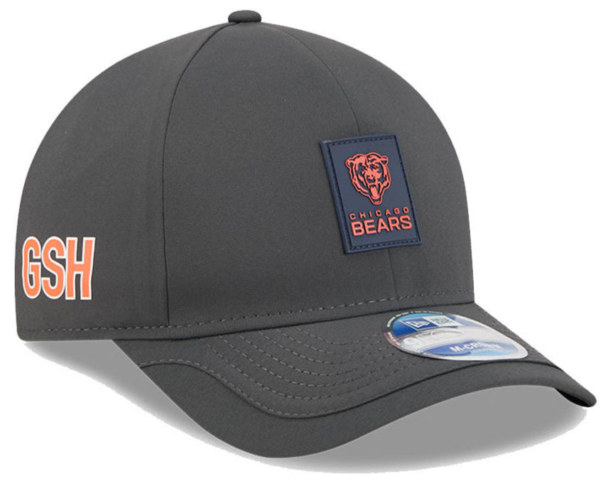 Chicago Bears New Era Graphite 2025 NFL Sideline Cold 9FORTY M-Crown Adjustable Hat for Men product image 1, provided for