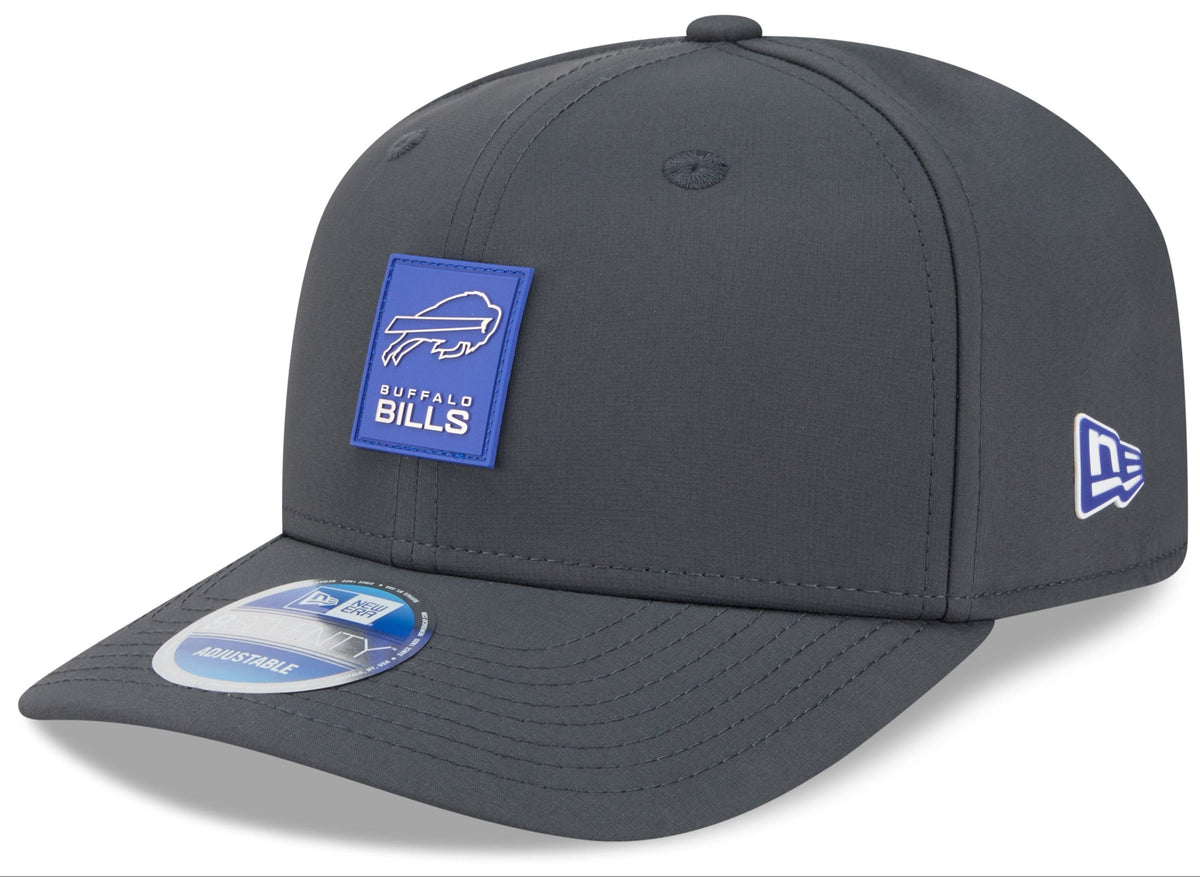 Buffalo Bills New Era Graphite 2025 Sideline 9SEVENTY Cold Adjustable Hat for Men product image 1, provided for visual