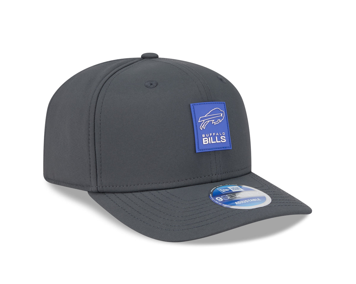 Buffalo Bills New Era Graphite 2025 Sideline 9SEVENTY Cold Adjustable Hat for Men product image 3, provided for visual