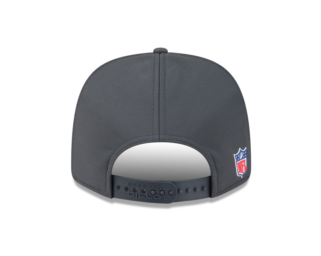 Buffalo Bills New Era Graphite 2025 Sideline 9SEVENTY Cold Adjustable Hat for Men product image 6, provided for visual