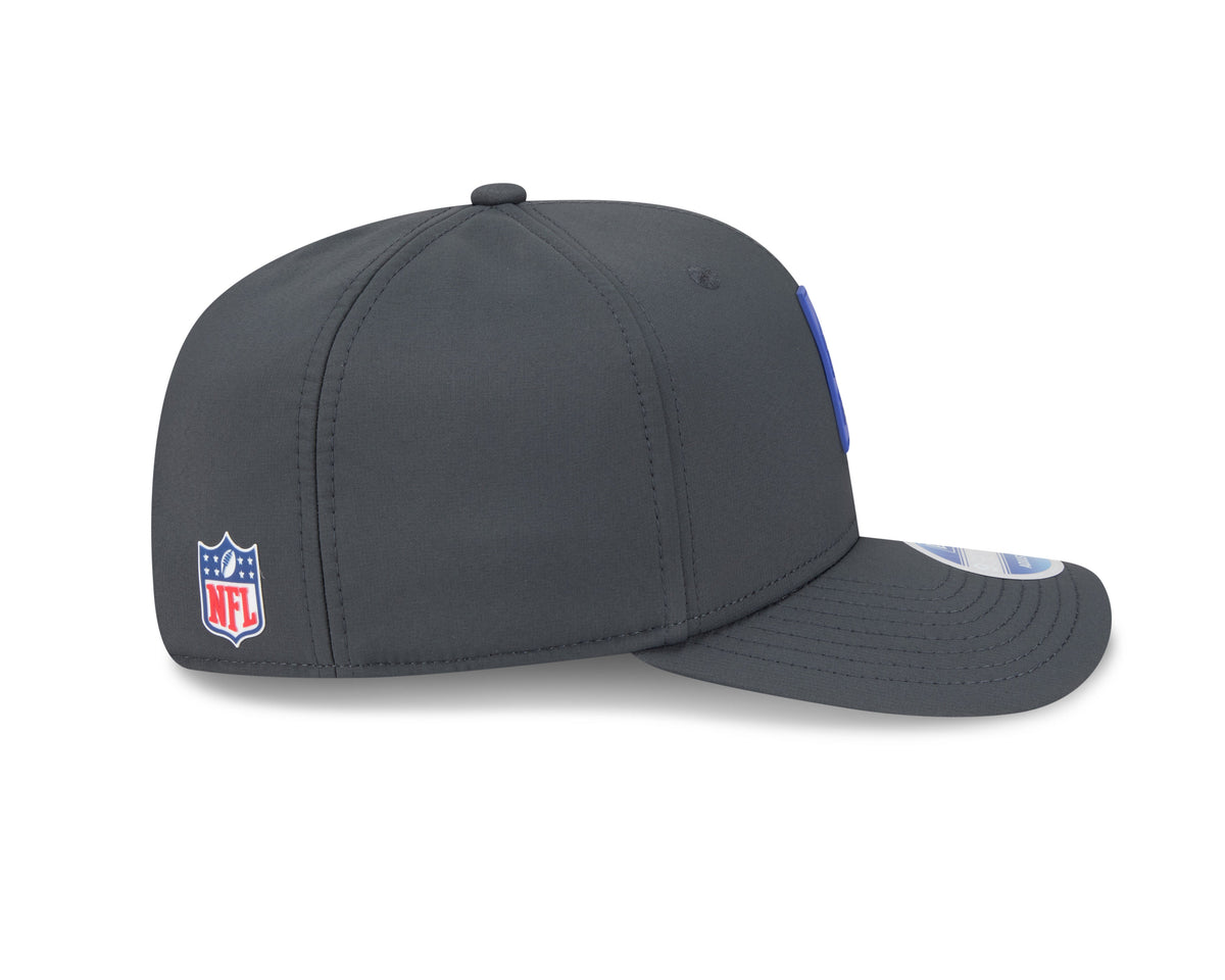 Buffalo Bills New Era Graphite 2025 Sideline 9SEVENTY Cold Adjustable Hat for Men product image 5, provided for visual