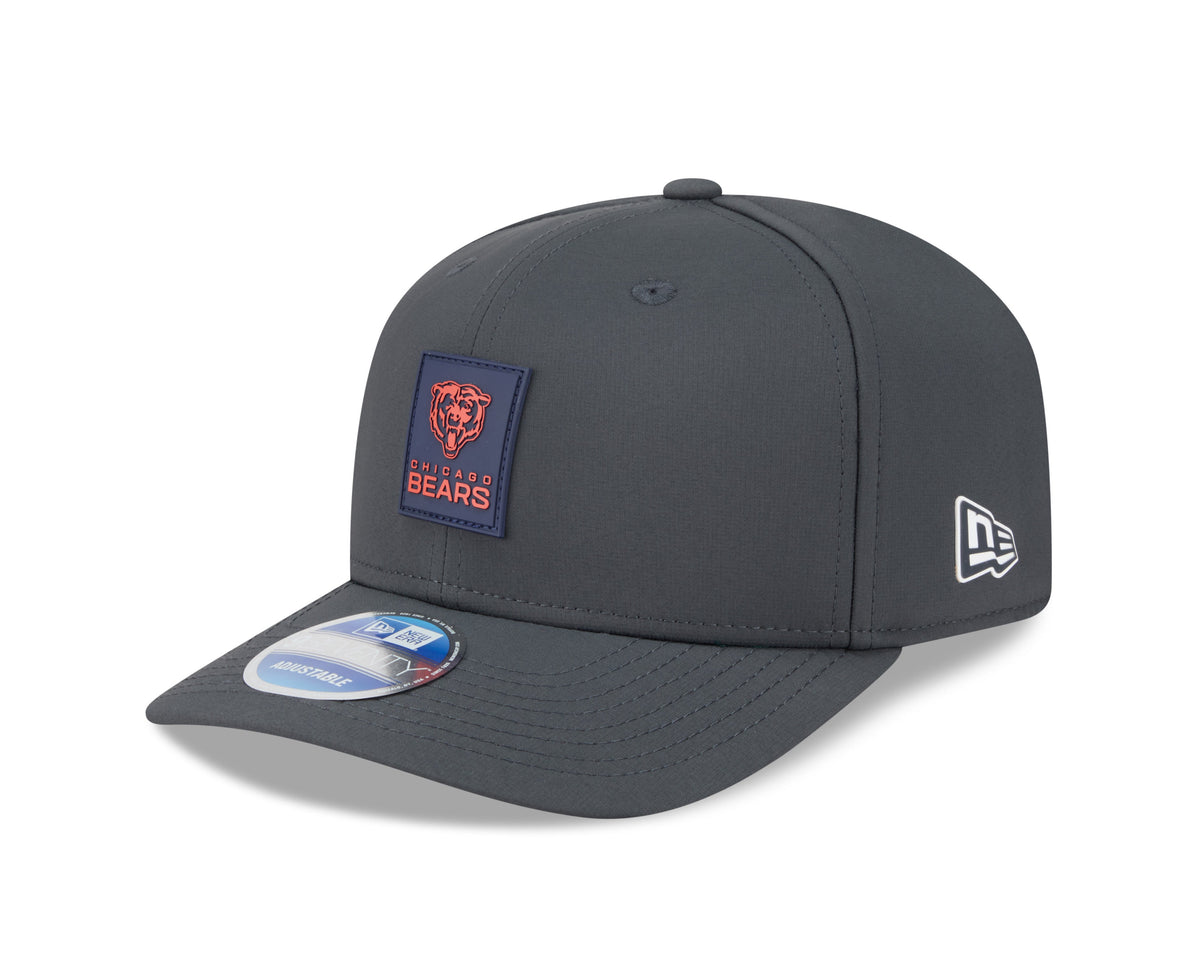 Chicago Bears New Era Graphite 2025 Sideline 9SEVENTY Cold Adjustable Hat for Men product image 3, provided for visual