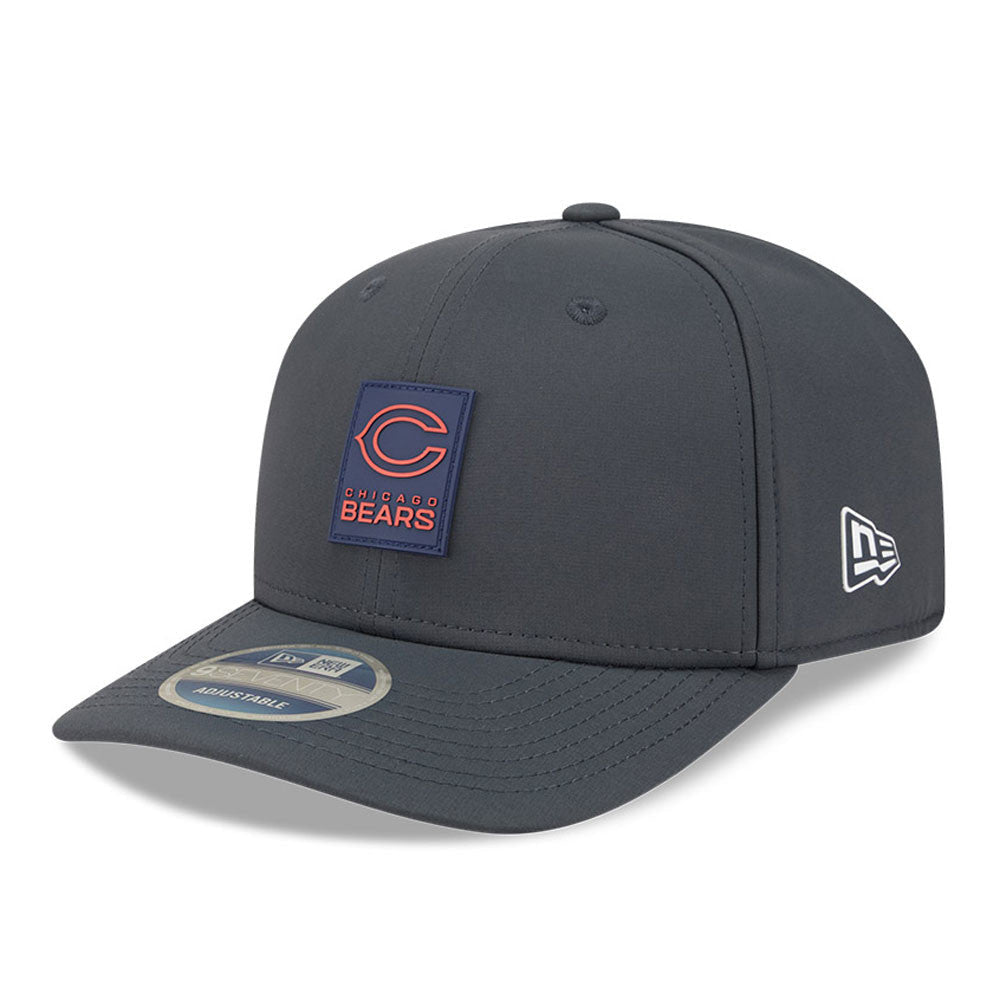 Chicago Bears New Era Graphite 2025 Sideline C 9SEVENTY Cold Adjustable Hat for Men product image 3, provided for visual