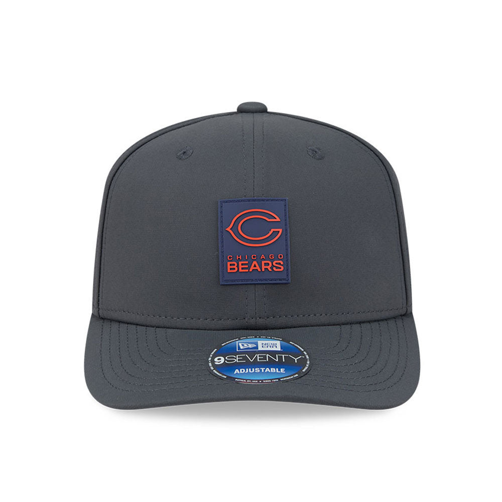 Chicago Bears New Era Graphite 2025 Sideline C 9SEVENTY Cold Adjustable Hat for Men product image 2, provided for visual