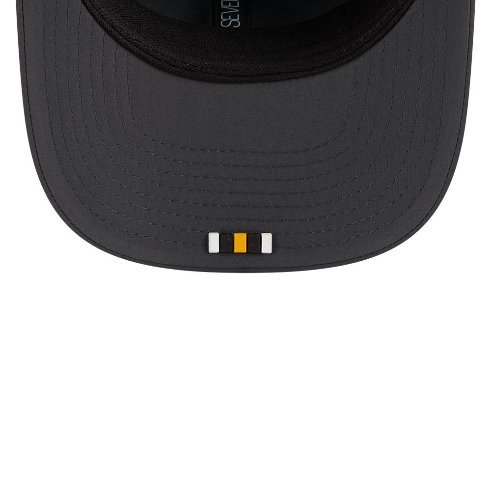 Pittsburgh Steelers New Era Graphite 2025 Sideline 9SEVENTY Cold Adjustable Hat for Men product image 7, provided for visual