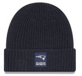 New England Patriots 2025 New Era Official Sideline Sport Knit Hat product image 1, provided for visual reference and