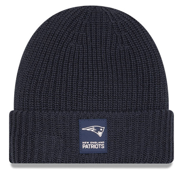 New England Patriots 2025 New Era Official Sideline Sport Knit Hat product image 1, provided for visual reference and