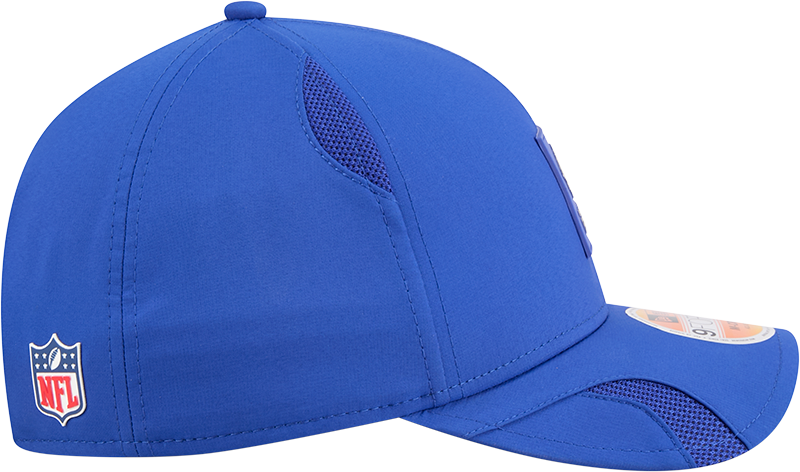 Buffalo Bills New Era Blue 2025 NFL Sideline Heat 9FORTY M-Crown Adjustable Hat for Men product image 5, provided for visual