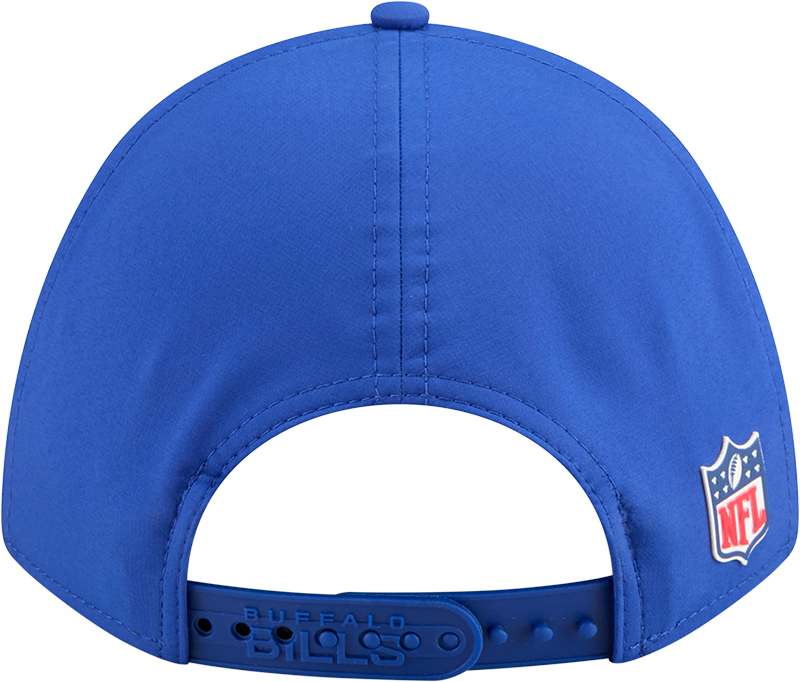Buffalo Bills New Era Blue 2025 NFL Sideline Heat 9FORTY M-Crown Adjustable Hat for Men product image 6, provided for visual