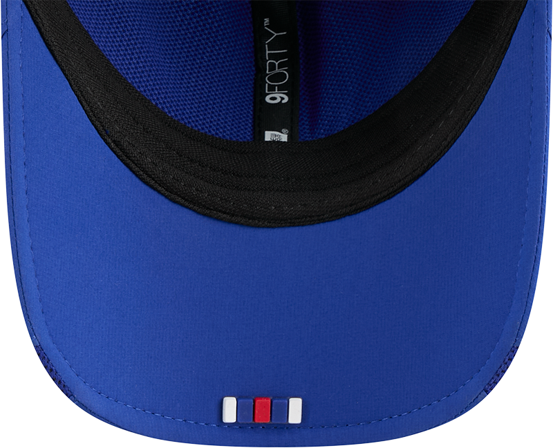 Buffalo Bills New Era Blue 2025 NFL Sideline Heat 9FORTY M-Crown Adjustable Hat for Men product image 7, provided for visual