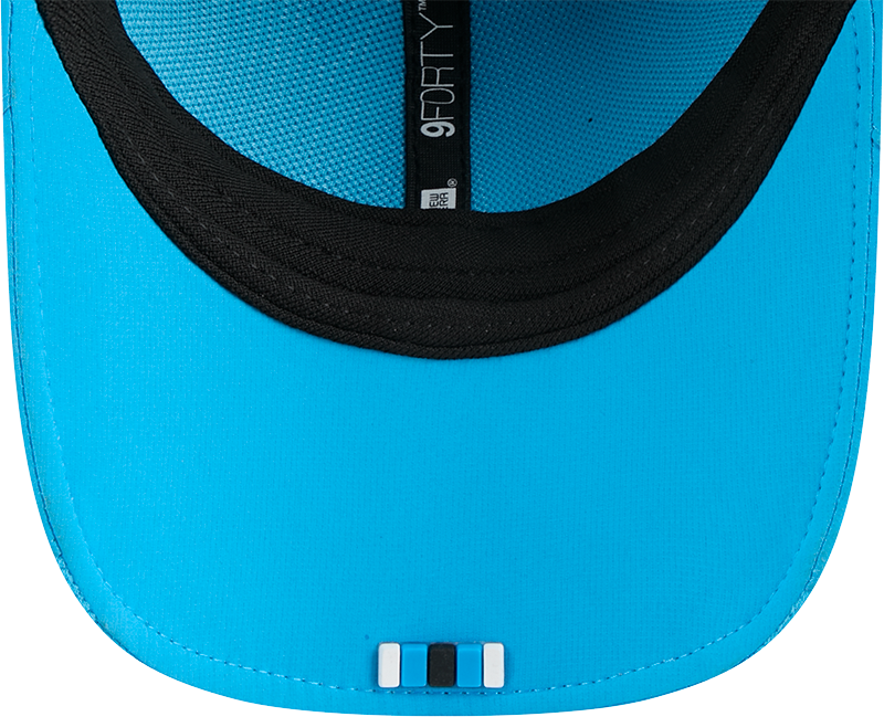 Carolina Panthers New Era Teal 2025 NFL Sideline Heat 9FORTY M-Crown Adjustable Hat for Men product image 7, provided for