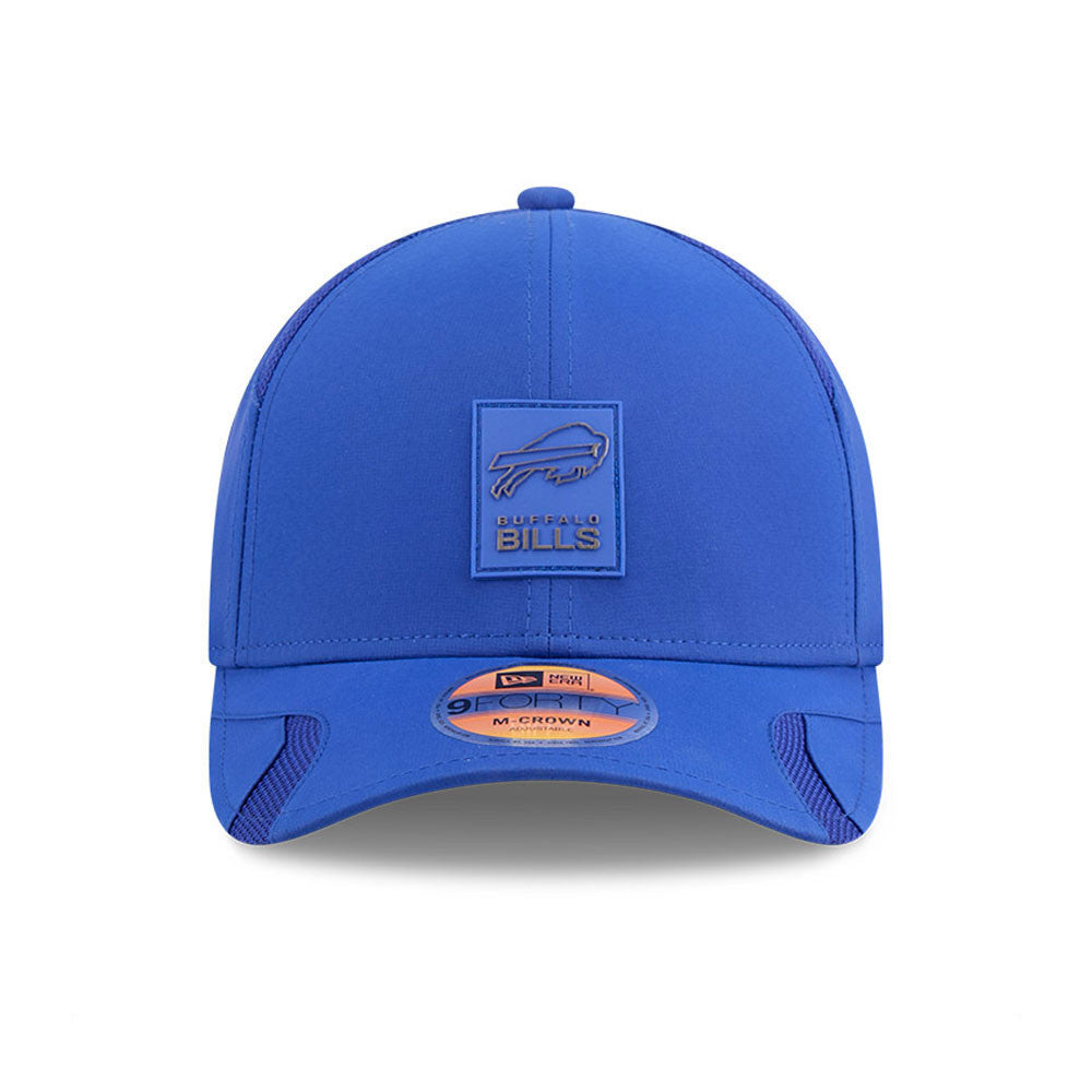 Buffalo Bills New Era Blue 2025 NFL Primary Logo Sideline Heat 9FORTY M-Crown Adjustable Hat for Men product image 2,
