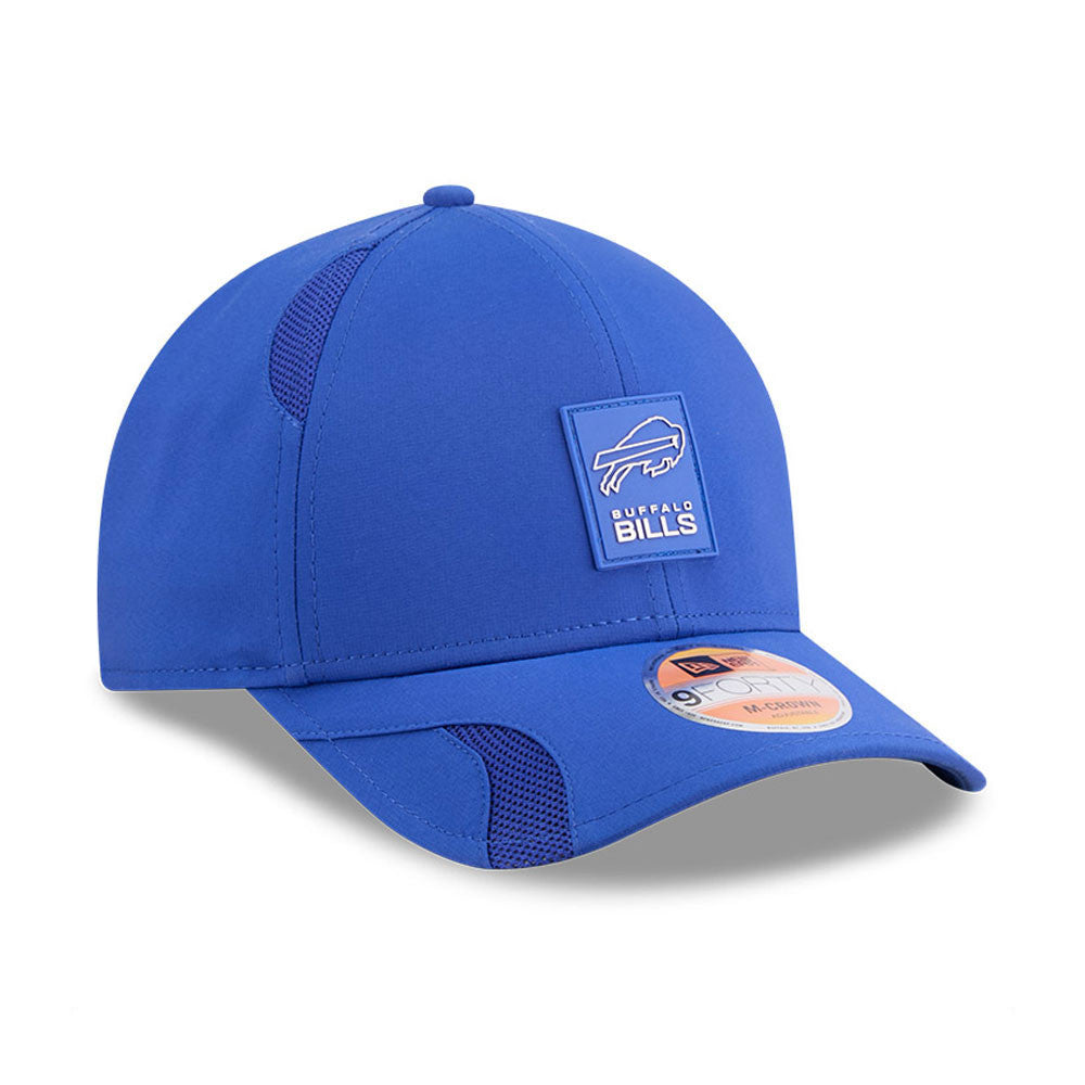 Buffalo Bills New Era Blue 2025 NFL Primary Logo Sideline Heat 9FORTY M-Crown Adjustable Hat for Men product image 3,