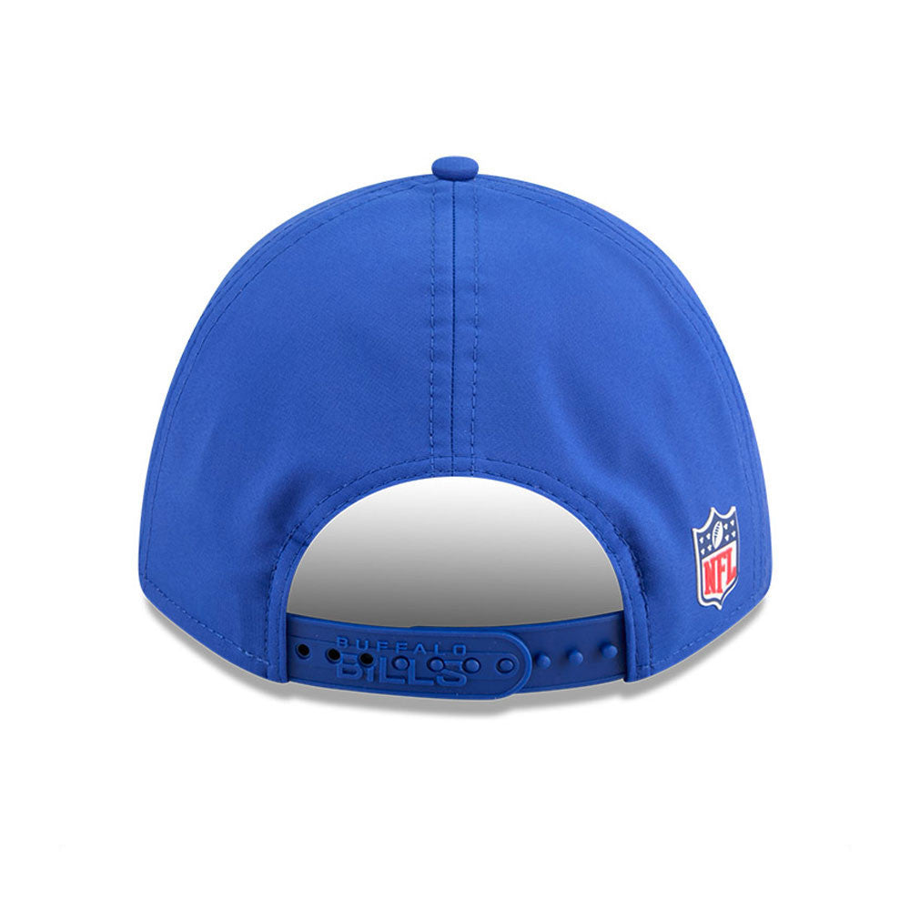 Buffalo Bills New Era Blue 2025 NFL Primary Logo Sideline Heat 9FORTY M-Crown Adjustable Hat for Men product image 6,