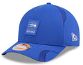 Seattle Seahawks New Era Retro Logo Royal 2025 NFL Sideline Heat 9FORTY M-Crown Adjustable Hat for Men product image 1,