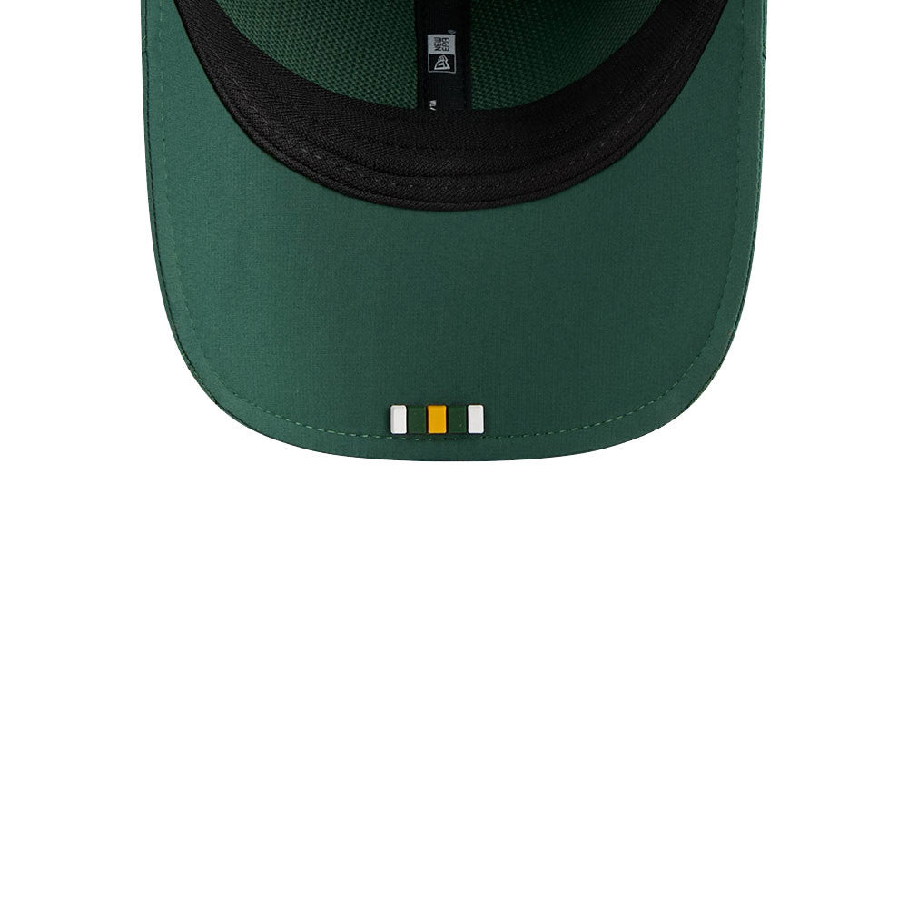 Green Bay Packers New Era Green 2025 NFL Primary Logo Sideline Heat 9FORTY M-Crown Adjustable Hat for Men product image 7,