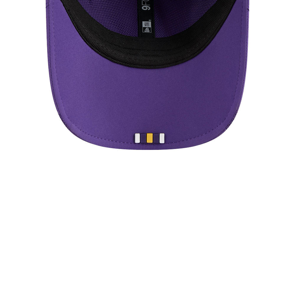 Minnesota Vikings New Era Purple 2025 NFL Primary Logo Sideline Heat 9FORTY M-Crown Adjustable Hat for Men product image 7,