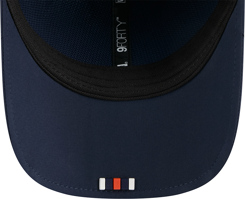 Chicago Bears New Era Navy 2025 NFL Sideline Heat B 9FORTY M-Crown Adjustable Hat for Men product image 7, provided for