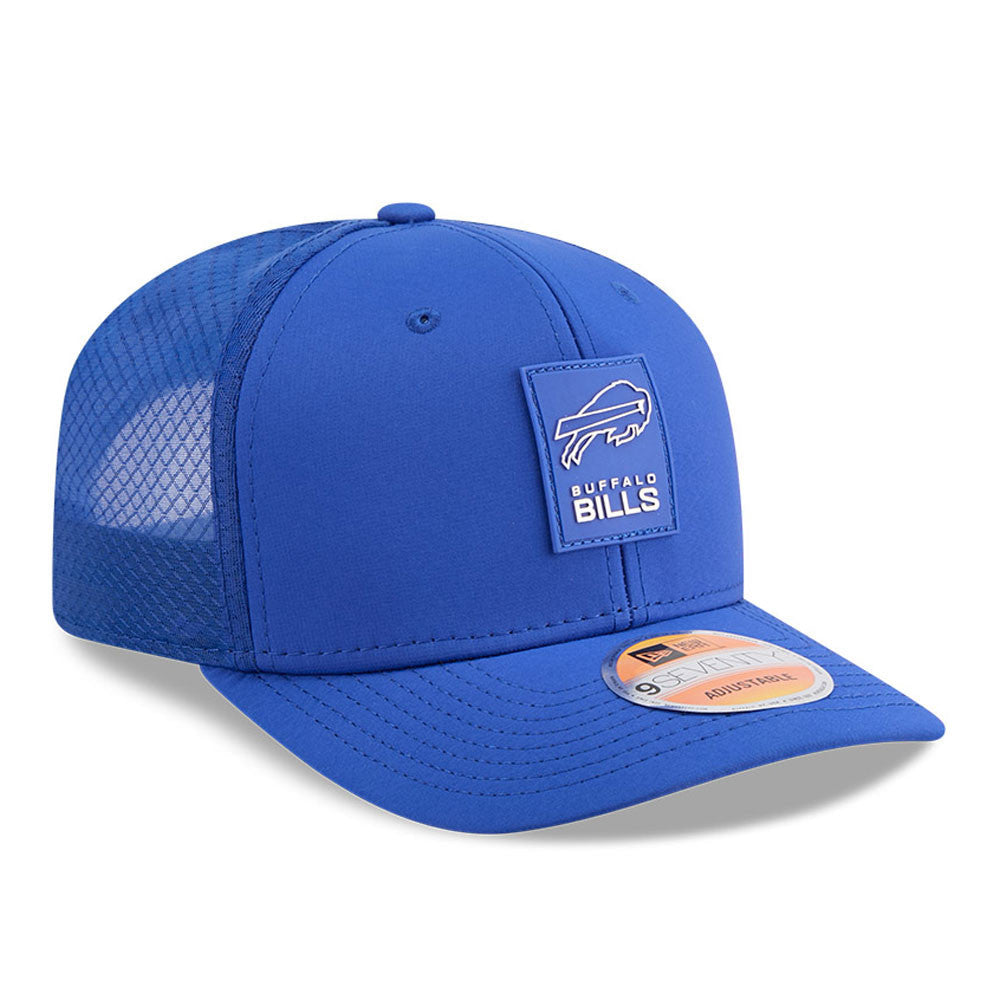 Buffalo Bills New Era Blue 2025 NFL Sideline Heat 9SEVENTY Adjustable Hat for Men product image 3, provided for visual