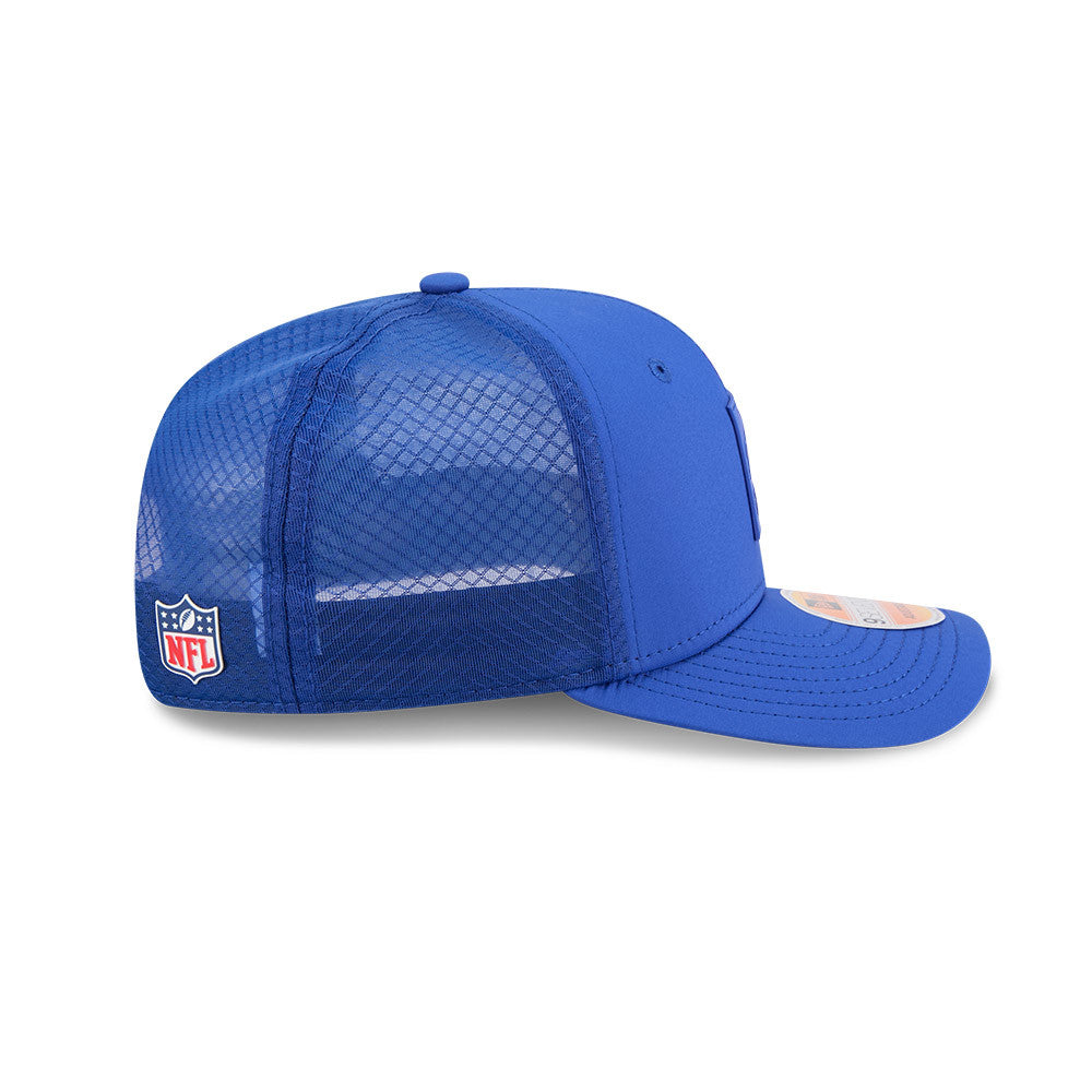 Buffalo Bills New Era Blue 2025 NFL Sideline Heat 9SEVENTY Adjustable Hat for Men product image 5, provided for visual