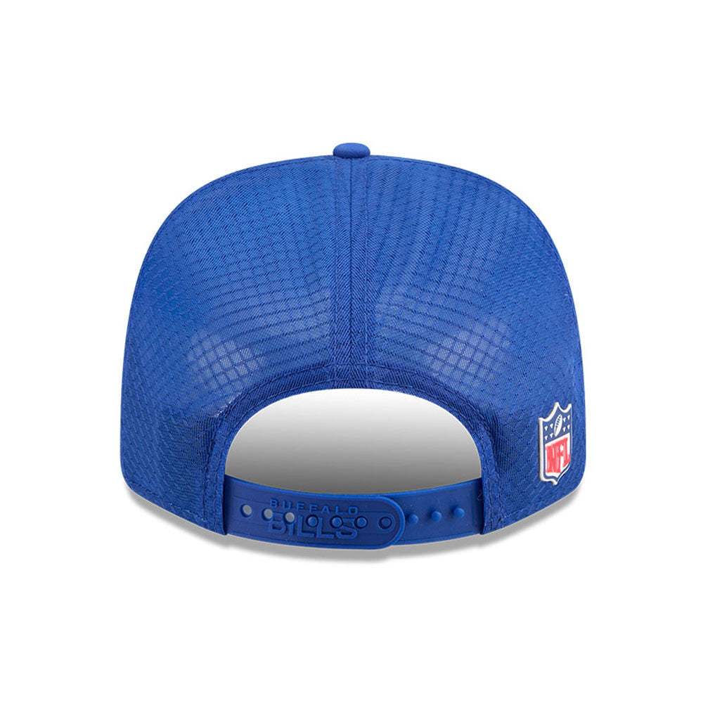 Buffalo Bills New Era Blue 2025 NFL Sideline Heat 9SEVENTY Adjustable Hat for Men product image 6, provided for visual