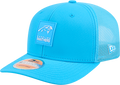 Carolina Panthers New Era Teal 2025 Sideline 9SEVENTY Trucker Adjustable Hat for Men product image 1, provided for visual