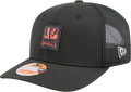 Cincinnati Bengals New Era Black 2025 Sideline 9SEVENTY Trucker Adjustable Hat for Men product image 1, provided for visual