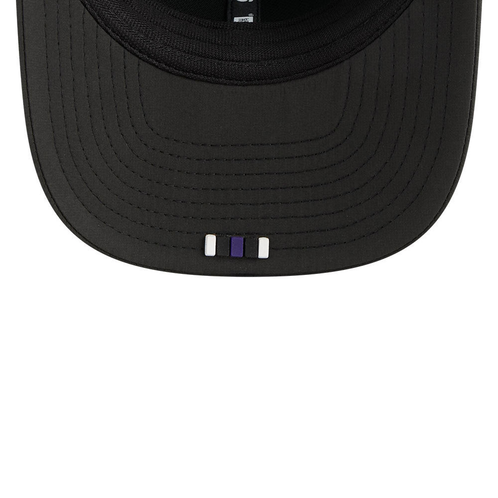 Baltimore Ravens New Era Black 2025 NFL Secondary Logo Sideline Heat 9SEVENTY Adjustable Hat for Men product image 7,