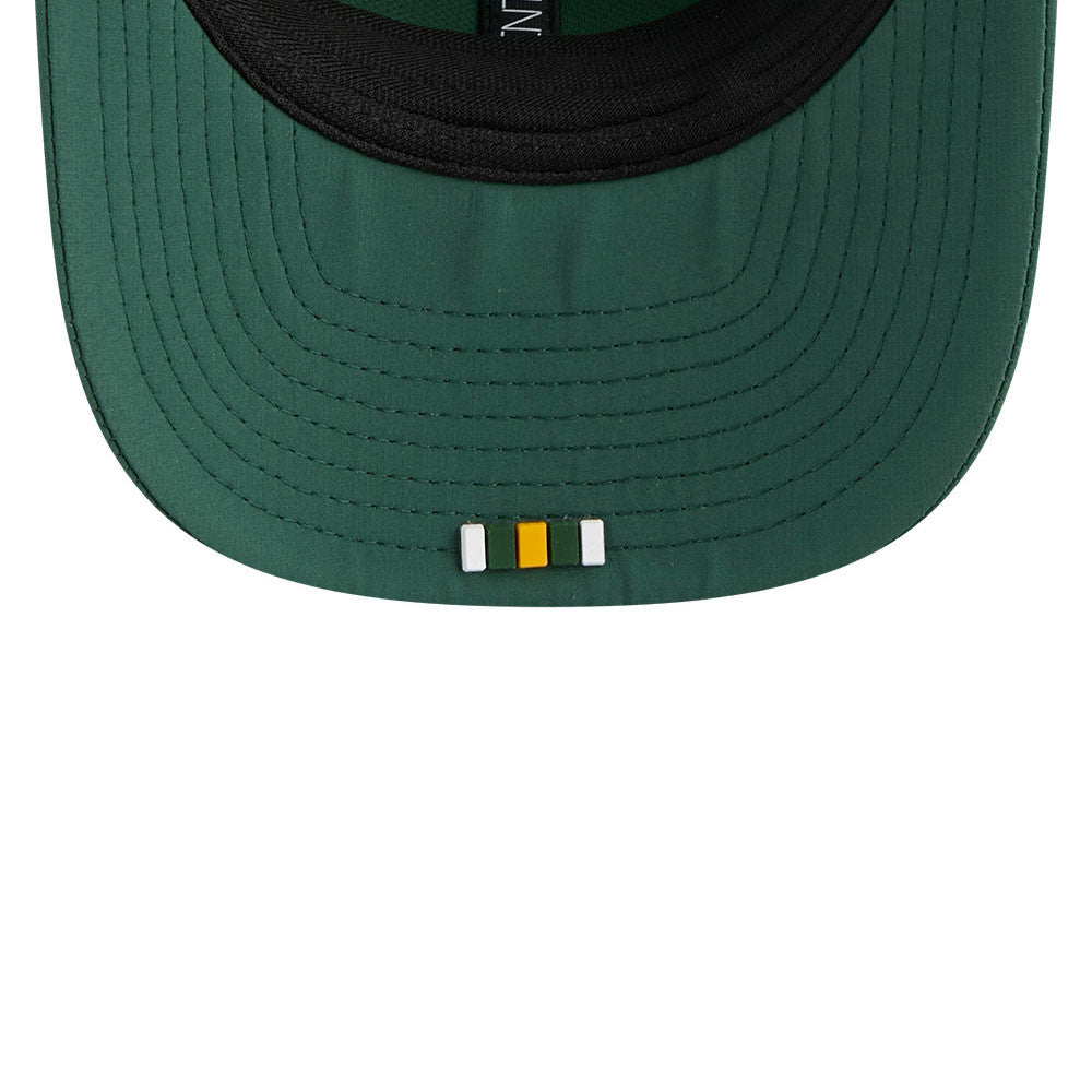 Green Bay Packers New Era Green 2025 NFL Sideline Heat 9SEVENTY Adjustable Hat for Men product image 7, provided for visual