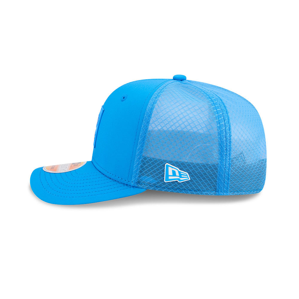 Detroit Lions New Era Blue 2025 NFL Sideline Heat 9SEVENTY Adjustable Hat for Men product image 4, provided for visual