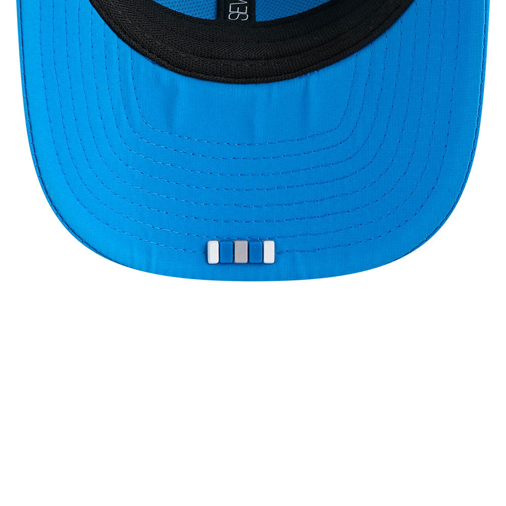 Detroit Lions New Era Blue 2025 NFL Sideline Heat 9SEVENTY Adjustable Hat for Men product image 7, provided for visual