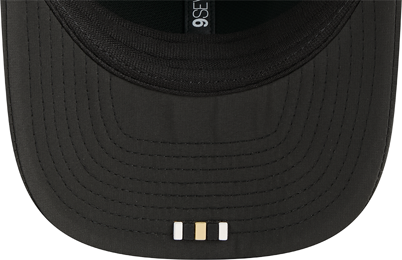 New Orleans Saints New Era Blue 2025 Sideline 9SEVENTY Trucker Adjustable Hat for Men product image 7, provided for visual