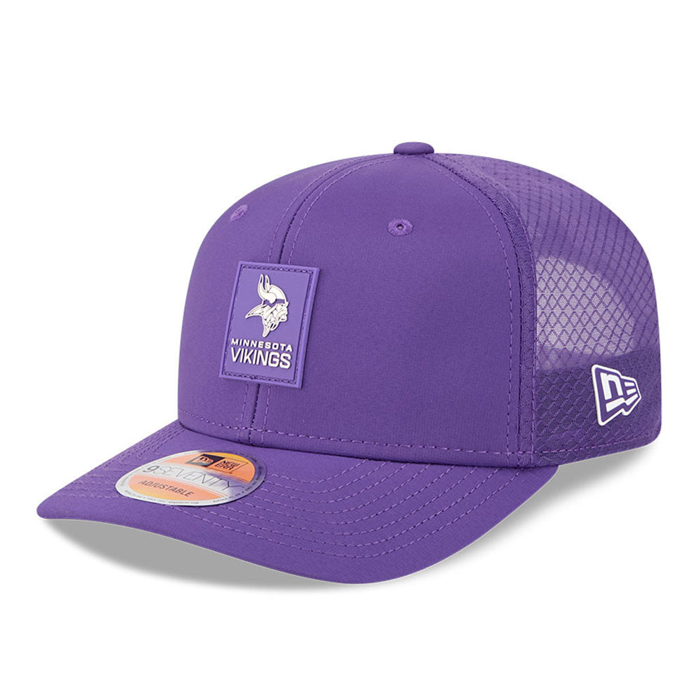 Minnesota Vikings New Era Purple 2025 NFL Sideline Heat 9SEVENTY Adjustable Hat for Men product image 1, provided for visual