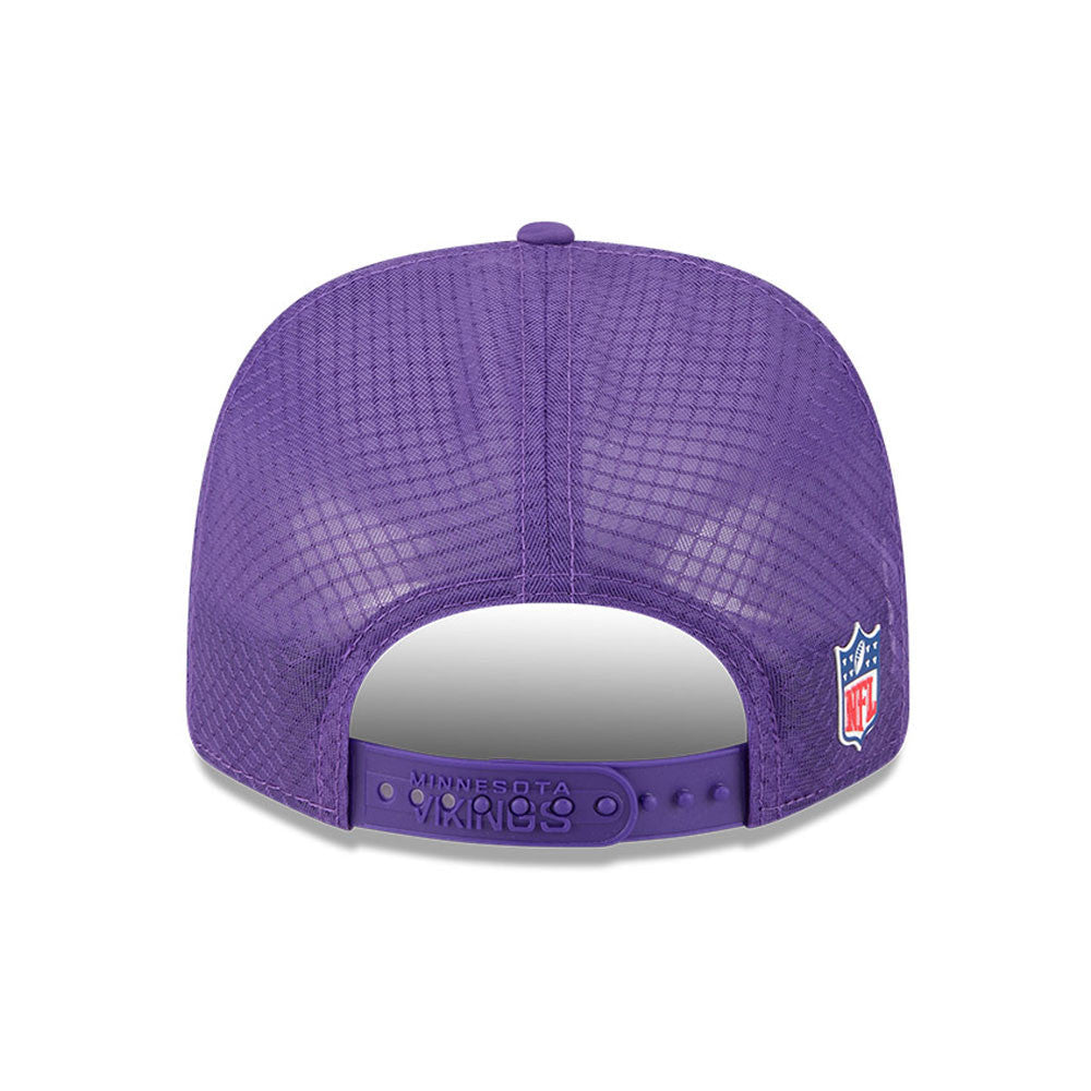 Minnesota Vikings New Era Purple 2025 NFL Sideline Heat 9SEVENTY Adjustable Hat for Men product image 6, provided for visual