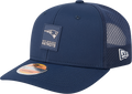 New England Patriots New Era Navy 2025 Sideline 9SEVENTY Trucker Adjustable Hat for Men product image 1, provided for visual