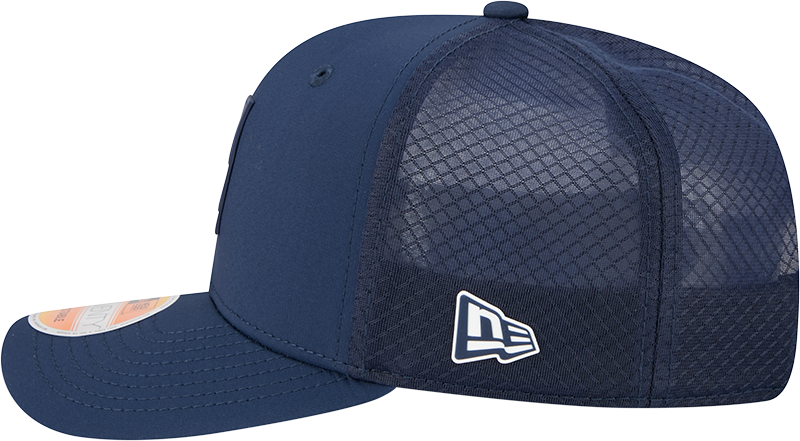 Seattle Seahawks New Era Navy 2025 Sideline 9SEVENTY Trucker Adjustable Hat for Men product image 4, provided for visual